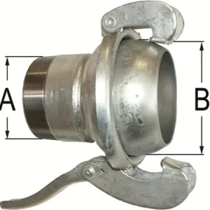 Top-Angebot Kugelanschluss 6" mit Gewinde System Bauer