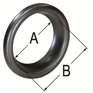 Becher 133 mm schwarz System Bauer Neu