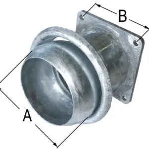 Kugel 5" mit Flansch ital. System Online Kaufen