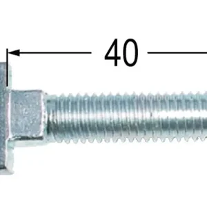 Markenprodukt Kettenschraube M10 x 40 zu Kette 8x31, 9x31, 10x31