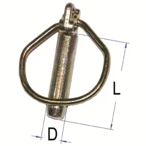 Vorstecker verz. 7,5 mm geschmiedet Zertifiziert