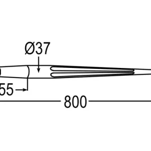 Frontladerzinken zu Hydrac 604003800 Heißes Angebot
