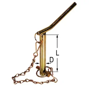 Schneller Versand Oberlenker-Bolzen Kat. I mit Handgriff