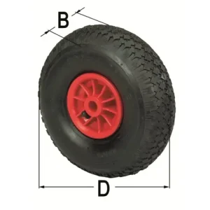 Luftrad mit Lager, Ø = 210, Breite = 65 mm Top-Seller
