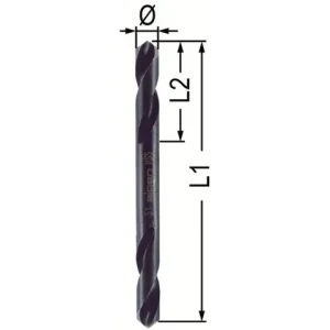 Blindnietenbohrer HSS doppelseitig 3,1 mm Sonderangebot