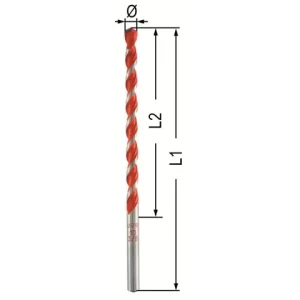 Hartmetall Universalbohrer lang 10 mm Mega-Angebot