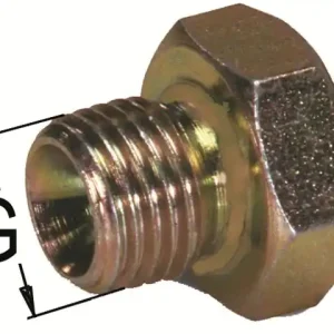 Verschlussschraube 1/2" Geprüft