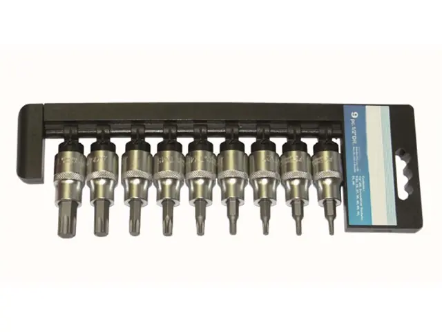 Bestseller Torxnussenset TX20-TX60 9-teilig