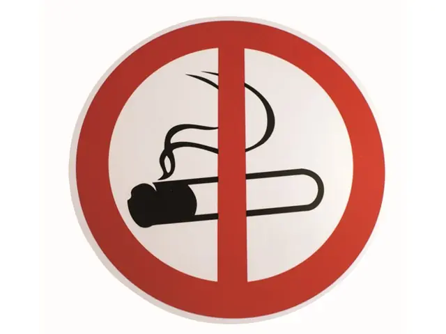 Abverkauf Rauchen verboten Ø = 200 mm
