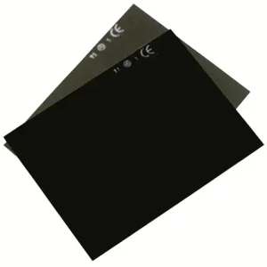 Glas dunkel 98 x 75 mm für Schweißschirm 2 Stk. Aktuell