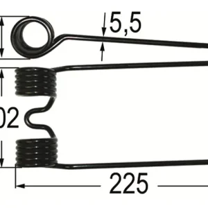 Pick-Up Zinke zu Massey-Ferguson 781943M Zertifiziert