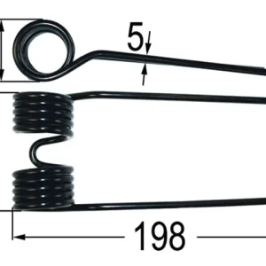 Pick-Up Zinke zu Massey-Ferguson 585136M Echt