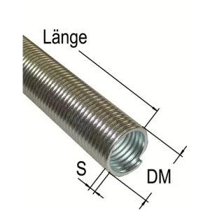 Bestpreis Zugfeder L = 300, S = 2,2 Ø = 20 mm
