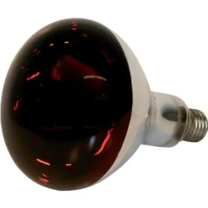 Neu Im Sortiment Infrarotlampe 150 W Hartglas rot