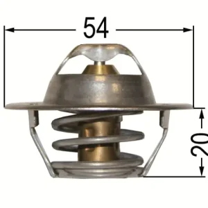 Thermostat 74° zu Ford 83916917, 2485666, D8NN8575FB Mega-Angebot