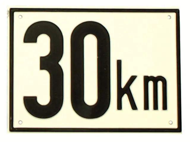 Beliebt 30 km Tafel