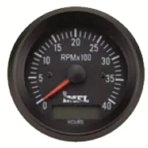 Drehzahlmesser mit Stundenz. 12V/24V Finale Aktion
