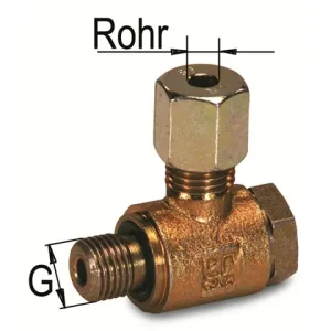 Winkel-Schwenkverschraubung L 22L M26 x 1,5 Neue Ware