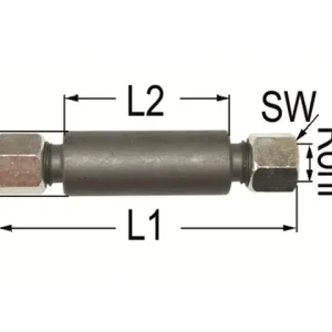 Knallerangebot Einschweiß Schottverschraubung L 10L M16 x 1,5