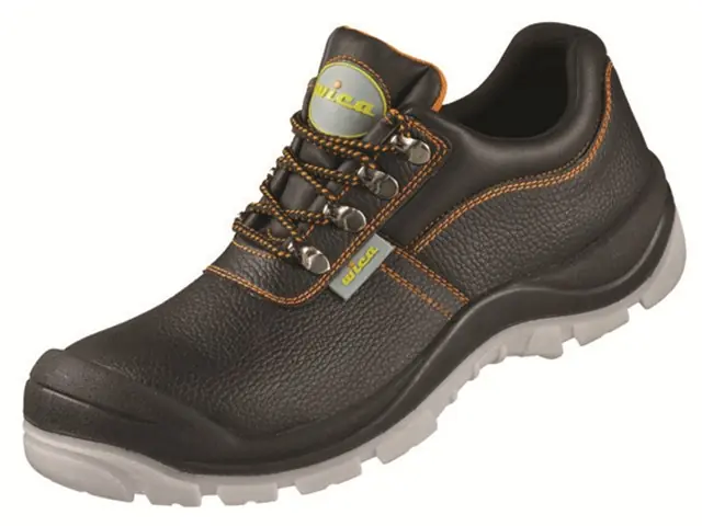 Halbschuh 37 RAGUSA schwarz/orange Knallerangebot