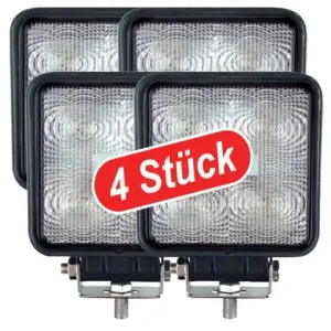 (4 Stk) LED-Scheinwerfer 5LED 9-32V 900L Ausverkauf