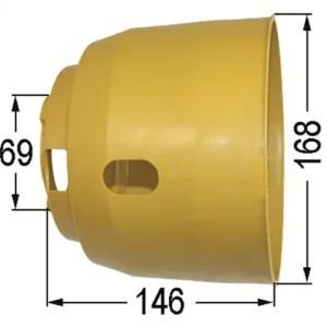 Schutztrichter SC05 Ø= 168 mm, L= 146 mm Preiswert