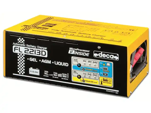 Zertifiziert Batterieladegerät Deca FL2213D