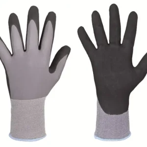 Handschuh Gr.7 ATLANTA grau/schwarz Preisreduziert
