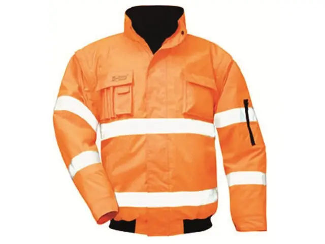 Pilotjacke XXXL TOM orange Knallerangebot