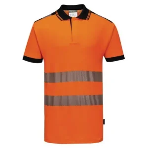Polo-Shirt XXL Warnschutz orange Schnäppchen