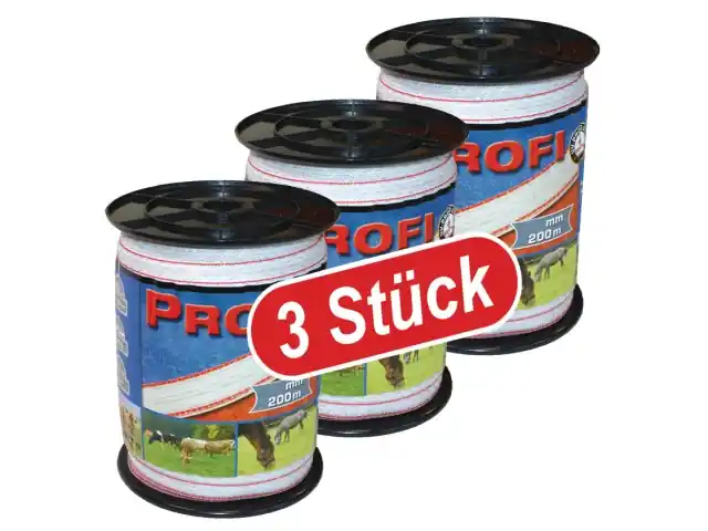 Preis Gesenkt (3 Stk) Breitband 20mm 200m