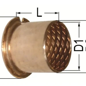Bundbuchse 50 / 55 / 65 x 30 mm Massivbronze Bestseller
