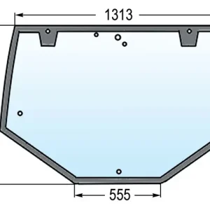 Online Kaufen Heckscheibe zu Fiat 86002901