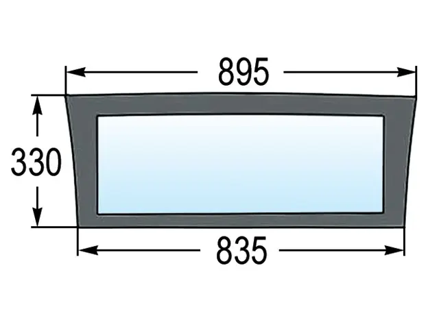 Preiswert Heckscheibe unten zu Deutz-SLH 00121439010
