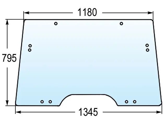 Top-Seller Frontscheibe zu JD L155784