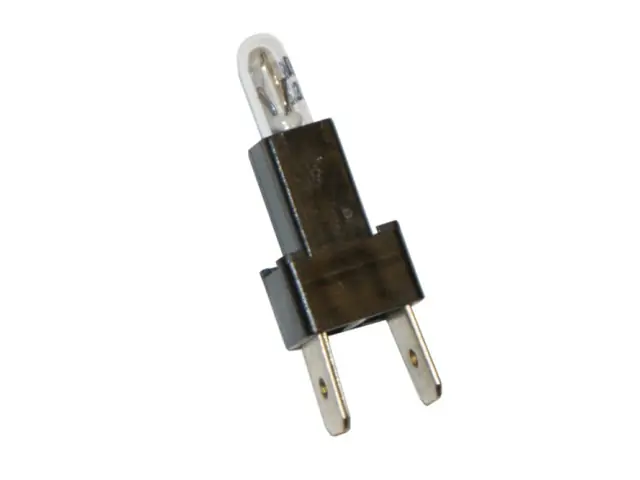 Kracherpreis Fassung mit Lampe 24V