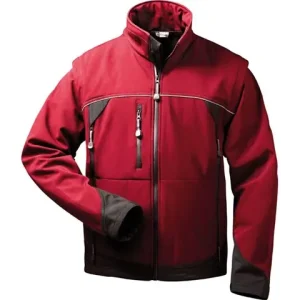 Softshell Jacke XXL rot/schwarz Sale