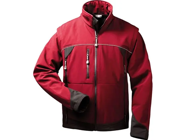 Softshell Jacke XXL rot/schwarz Sale