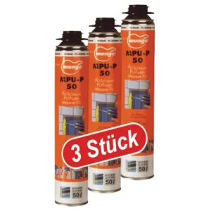 Aktuell (3 Stk) PU-Schaum 750 ml für Pistole MPU-P50