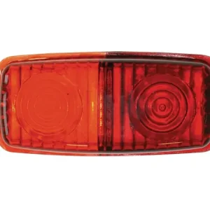 Lichtscheibe rot/orange zu Systemlampe Zertifiziert