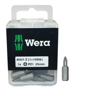 Wera-Bit Z PZ 10 x PZ 2x25 Sonderaktion