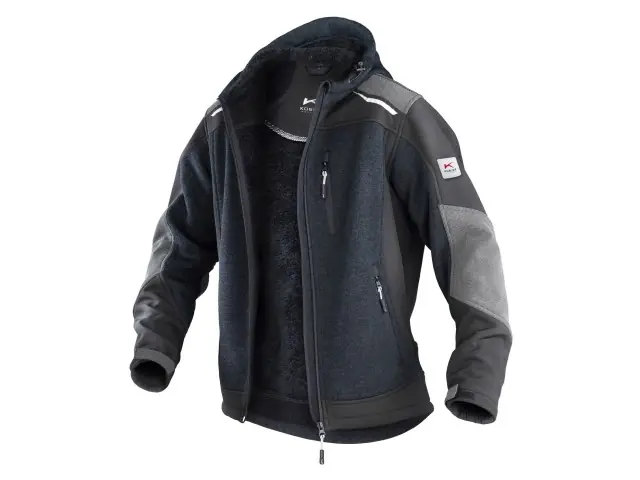 Preisreduziert Strickjacke XL dunkelgrau-schwarz