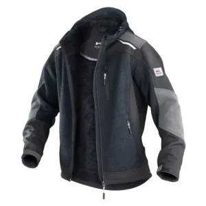Wochenendangebot Strickjacke L dunkelgrau-schwarz