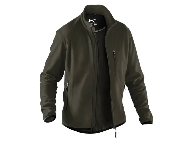 Fleecejacke XXL oliv Wochenendangebot