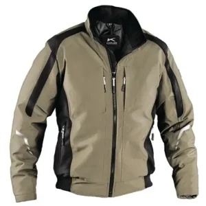 Wetterblouson M sandbraun-schwarz Sale