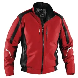 Wetterblouson 4XL mittelrot-schwarz Ausverkauf
