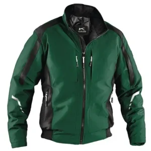 Zertifiziert Wetterblouson XL moosgrün-schwarz