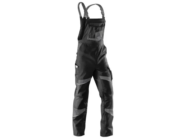 Latzhose 46 schwarz-anthrazit ACTIVIQ Abverkauf