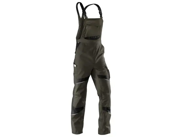 Latzhose 110 oliv-schwarz ACTIVIQ Geprüft