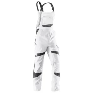 Top-Preis Latzhose 114 weiß-anthrazit ACTIVIQ